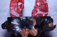 凉山南红赤玉：瓦西玉化料的雕刻摆件欣赏